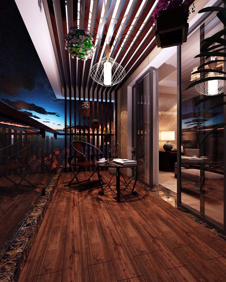 共和南2號46㎡中式裝修效果圖