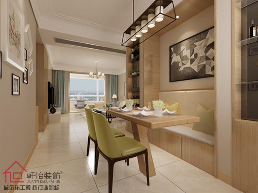 星尚88㎡現(xiàn)代簡(jiǎn)約裝修效果