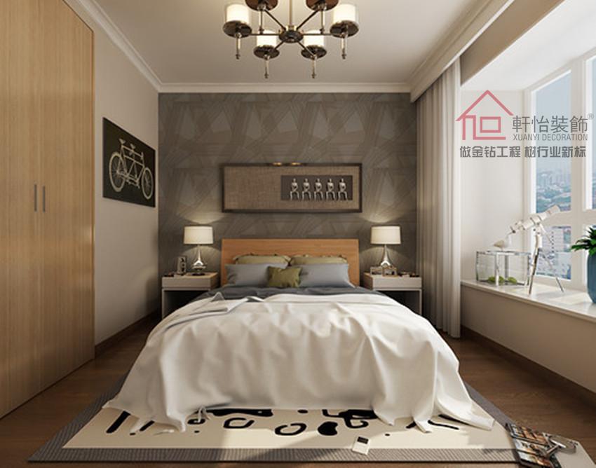 星尚88㎡現(xiàn)代簡(jiǎn)約裝修效果