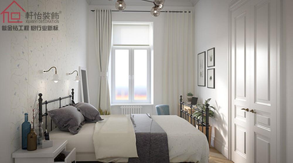 匯橋新城125㎡北歐裝修效果圖