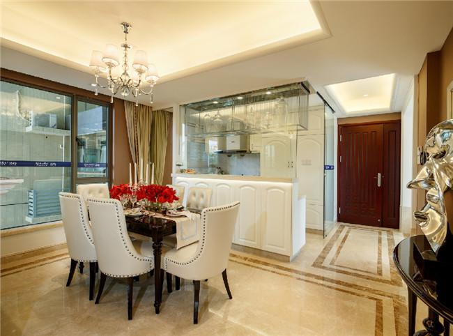 星譽(yù)花園110㎡簡歐裝修效果圖