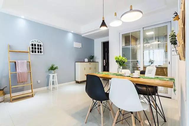 98平兩居室北歐風裝修，簡單裝修