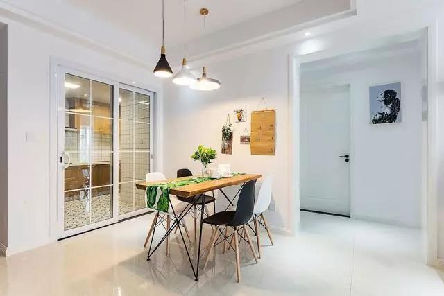 98平兩居室北歐風裝修，簡單裝修